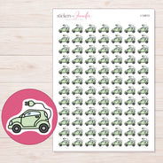 I-14913 planner sticker sheet with enlarged sticker detail