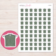 I-14931 planner sticker sheet with enlarged sticker detail