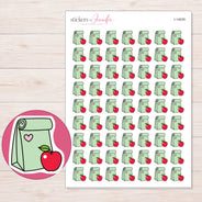 I-14939 planner sticker sheet with enlarged sticker detail