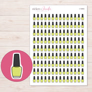 I-14953 planner sticker sheet with enlarged sticker detail