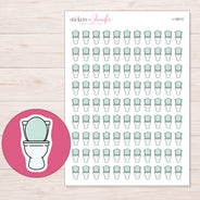 I-15013 planner sticker sheet with enlarged sticker detail