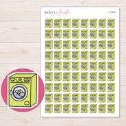 I-15042 planner sticker sheet with enlarged sticker detail