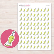 I-15051 planner sticker sheet with enlarged sticker detail