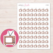 I-15059 planner sticker sheet with enlarged sticker detail