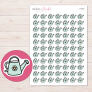 I-15061 planner sticker sheet with enlarged sticker detail