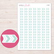 I-15065 planner sticker sheet with enlarged sticker detail
