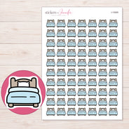 I-15069 planner sticker sheet with enlarged sticker detail