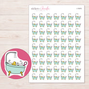 I-15076 planner sticker sheet with enlarged sticker detail