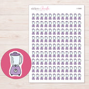 I-15085 planner sticker sheet with enlarged sticker detail