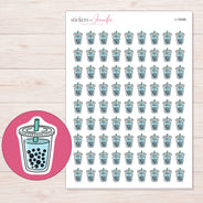 I-15086 planner sticker sheet with enlarged sticker detail
