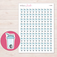 I-15090 planner sticker sheet with enlarged sticker detail