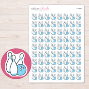 I-15093 planner sticker sheet with enlarged sticker detail
