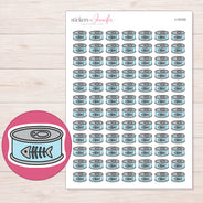 I-15103 planner sticker sheet with enlarged sticker detail