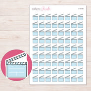 I-15109 planner sticker sheet with enlarged sticker detail