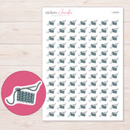 I-15121 planner sticker sheet with enlarged sticker detail