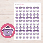I-15123 planner sticker sheet with enlarged sticker detail