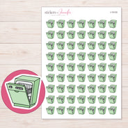 I-15133 planner sticker sheet with enlarged sticker detail