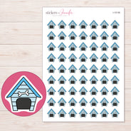 I-15136 planner sticker sheet with enlarged sticker detail