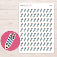 I-15148 planner sticker sheet with enlarged sticker detail