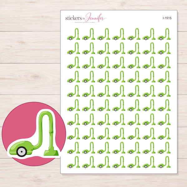 I-1515 planner sticker sheet with enlarged sticker detail