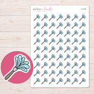 I-15156 planner sticker sheet with enlarged sticker detail