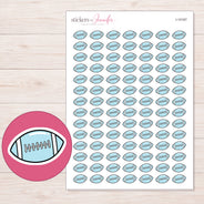 I-15167 planner sticker sheet with enlarged sticker detail