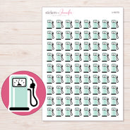 I-15173 planner sticker sheet with enlarged sticker detail