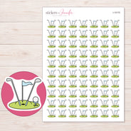 I-15175 planner sticker sheet with enlarged sticker detail