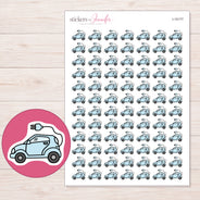 I-15177 planner sticker sheet with enlarged sticker detail