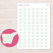 I-15178 planner sticker sheet with enlarged sticker detail
