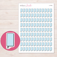 I-15184 planner sticker sheet with enlarged sticker detail