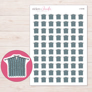 I-15195 planner sticker sheet with enlarged sticker detail