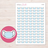 I-15205 planner sticker sheet with enlarged sticker detail