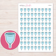 I-15210 planner sticker sheet with enlarged sticker detail