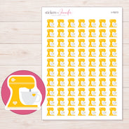 I-15213 planner sticker sheet with enlarged sticker detail