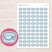 I-15227 planner sticker sheet with enlarged sticker detail