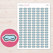 I-15262 planner sticker sheet with enlarged sticker detail