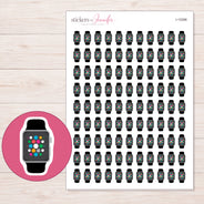I-15266 planner sticker sheet with enlarged sticker detail