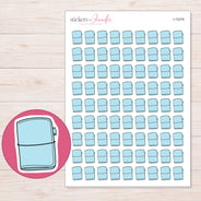 I-15276 planner sticker sheet with enlarged sticker detail