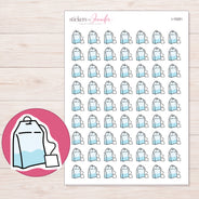 I-15281 planner sticker sheet with enlarged sticker detail