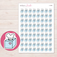 I-15286 planner sticker sheet with enlarged sticker detail