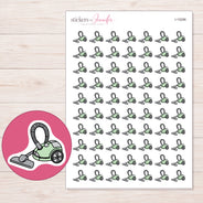 I-15296 planner sticker sheet with enlarged sticker detail
