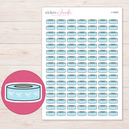 I-15300 planner sticker sheet with enlarged sticker detail