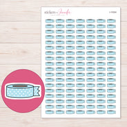 I-15304 planner sticker sheet with enlarged sticker detail