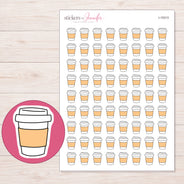 I-15313 planner sticker sheet with enlarged sticker detail