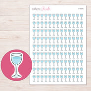 I-15316 planner sticker sheet with enlarged sticker detail