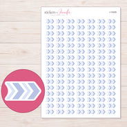 I-15329 planner sticker sheet with enlarged sticker detail