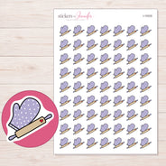 I-15335 planner sticker sheet with enlarged sticker detail