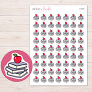 I-15353 planner sticker sheet with enlarged sticker detail