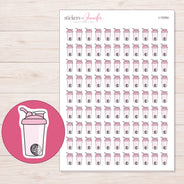 I-15354 planner sticker sheet with enlarged sticker detail